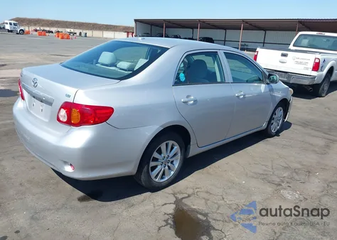 2010 Toyota Corolla Le z USA, uszkodzony, nr VIN 2T1BU4EE0AC430627